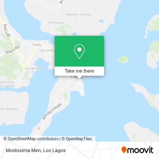 Modissima Men map