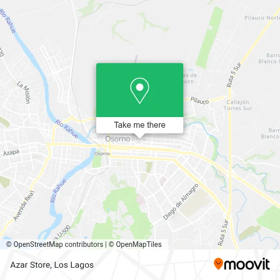 Azar Store map