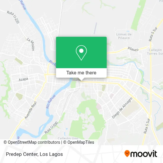Predep Center map