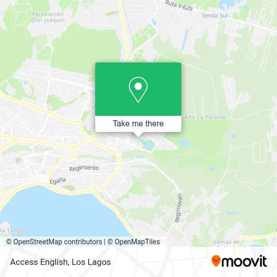 Access English map