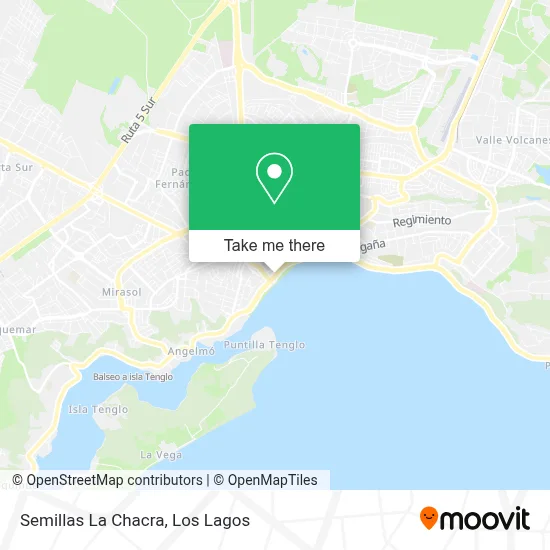 Semillas La Chacra map