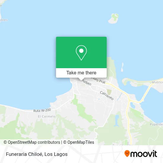 Funeraria Chiloé map