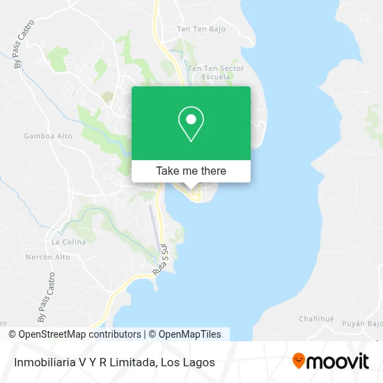 Inmobiliaria V Y R Limitada map