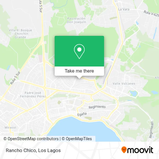 Mapa de Rancho Chico