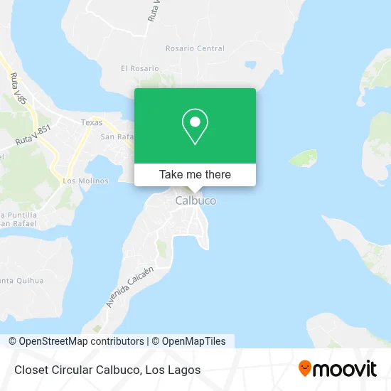 Closet Circular Calbuco map