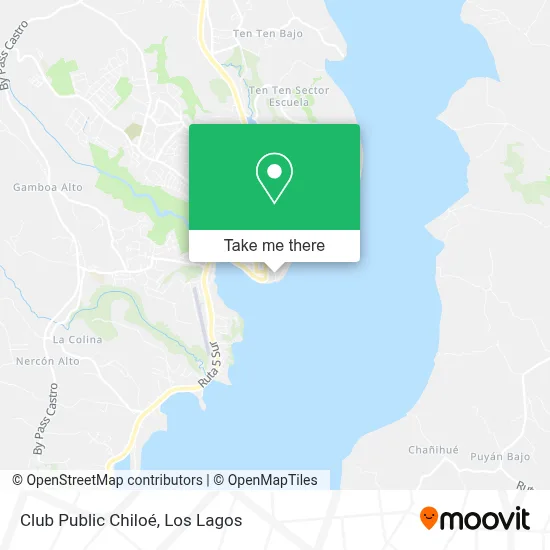 Club Public Chiloé map