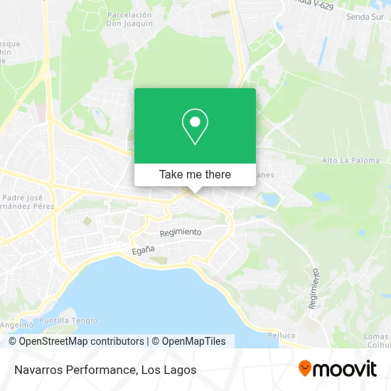 Navarros Performance map