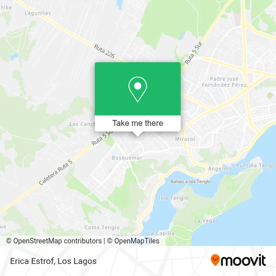 Erica Estrof map
