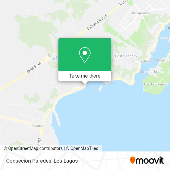Consecion Paredes map