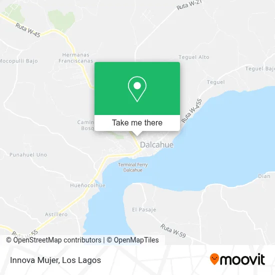 Innova Mujer map