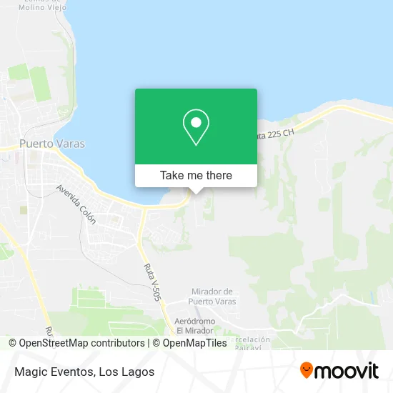 Magic Eventos map