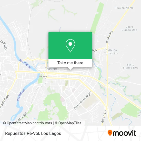 Repuestos Re-Vol map