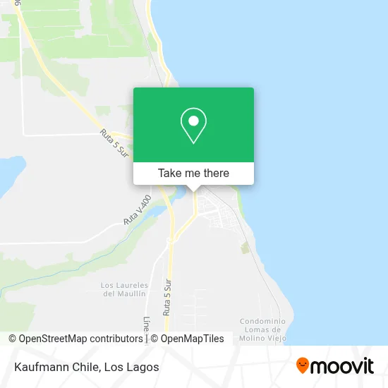 Kaufmann Chile map