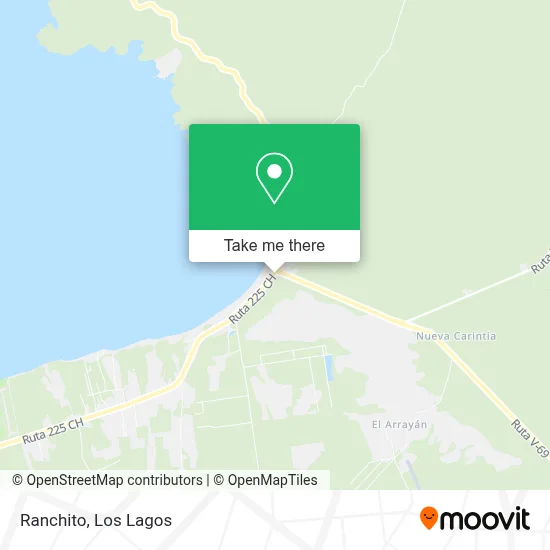 Ranchito map