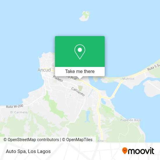 Auto Spa map