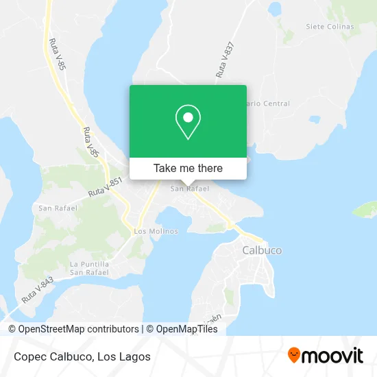 Copec Calbuco map