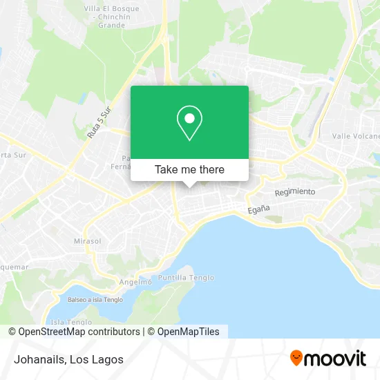 Johanails map