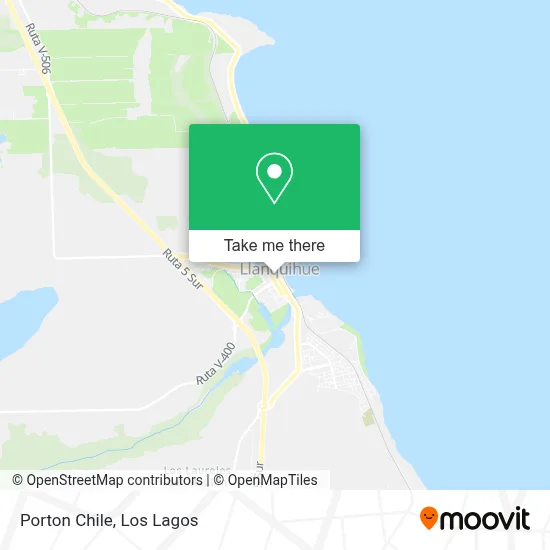 Porton Chile map
