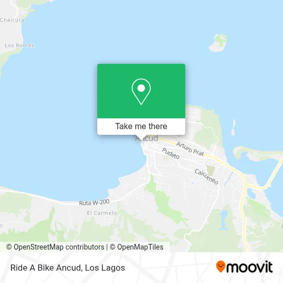 Ride A Bike Ancud map