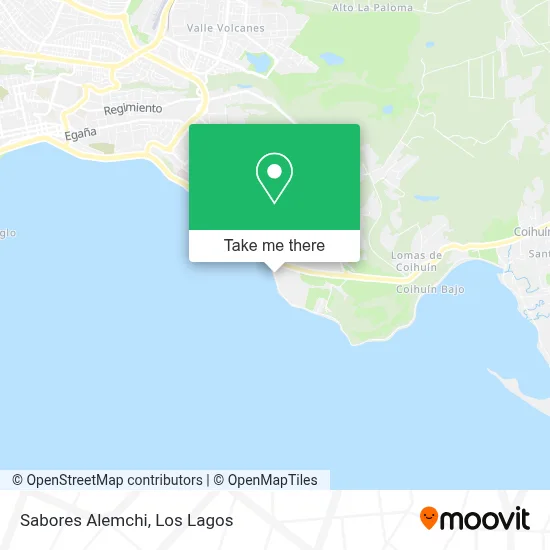 Sabores Alemchi map