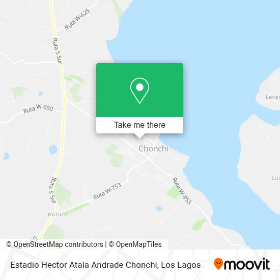 Estadio Hector Atala Andrade Chonchi map
