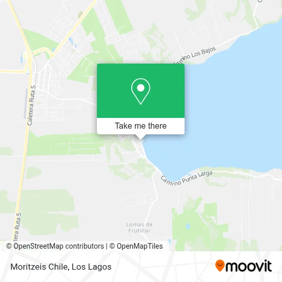 Moritzeis Chile map