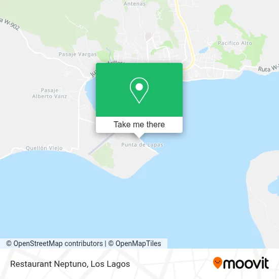 Restaurant Neptuno map