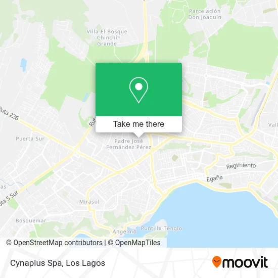 Cynaplus Spa map