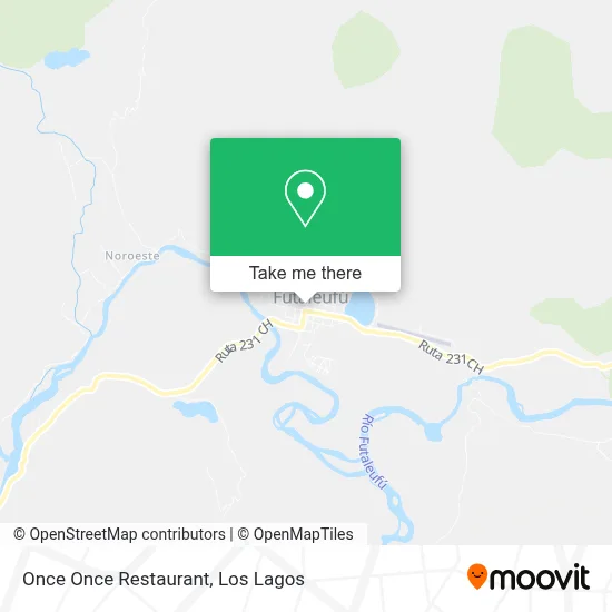 Once Once Restaurant map