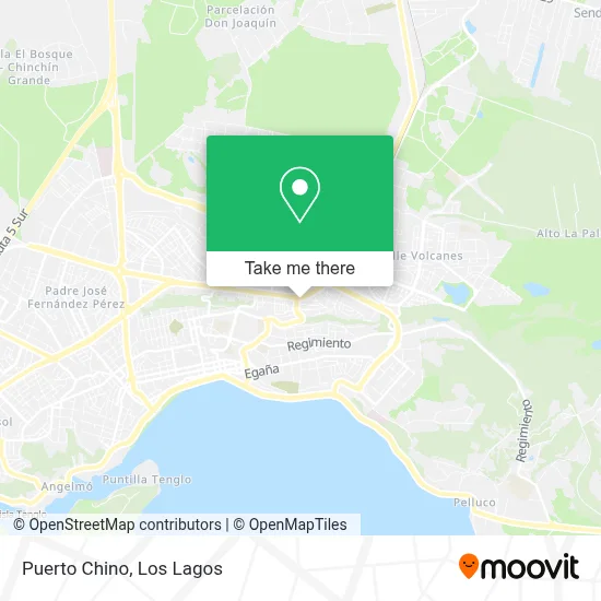Puerto Chino map