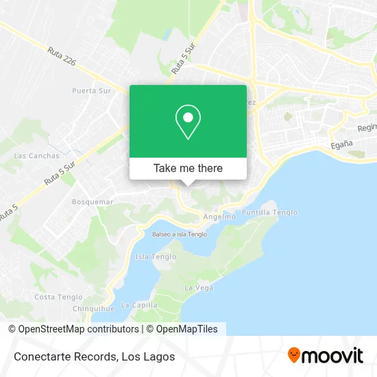 Conectarte Records map