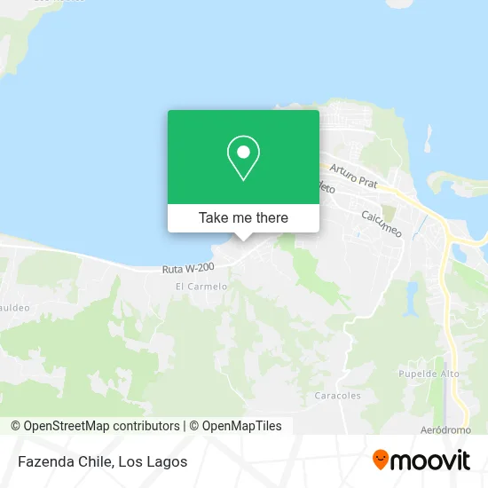 Fazenda Chile map