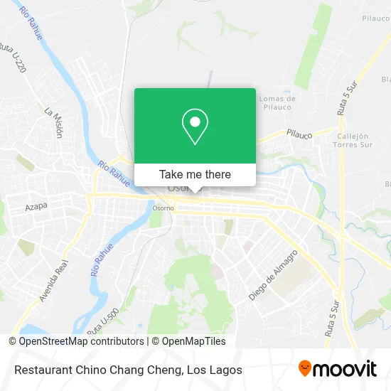 Restaurant Chino Chang Cheng map