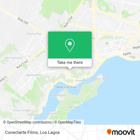 Conectarte Films map