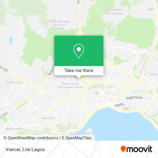Inalcar map