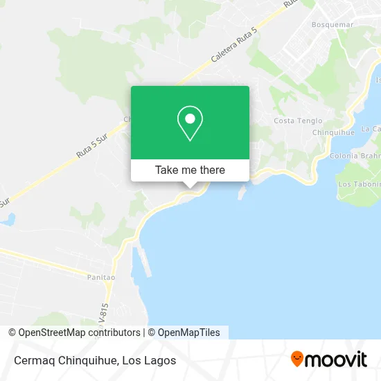 Cermaq Chinquihue map