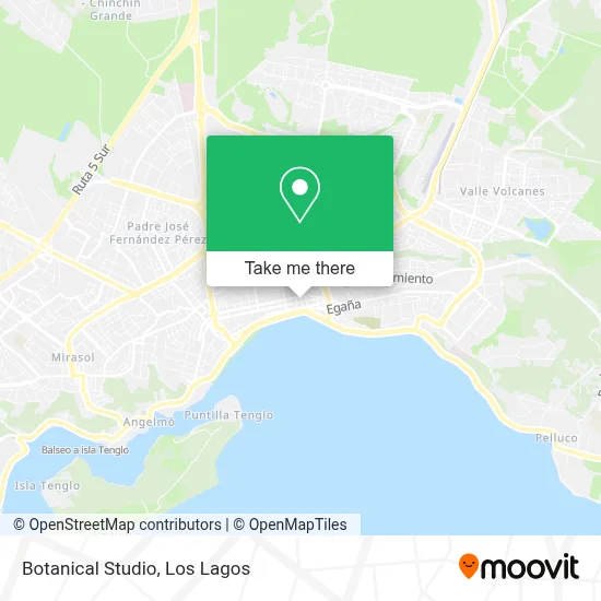 Botanical Studio map