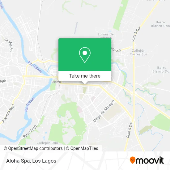Aloha Spa map