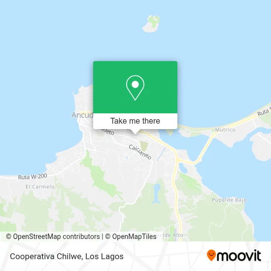 Cooperativa Chilwe map