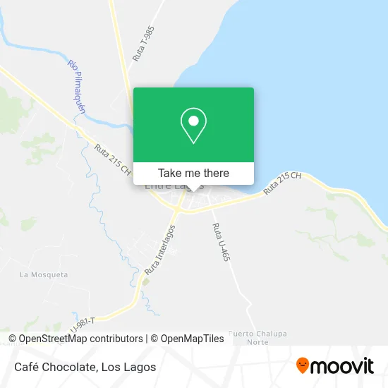 Café Chocolate map