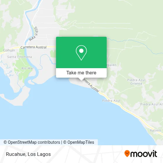 Rucahue map