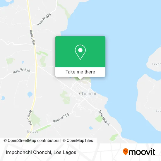 Impchonchi Chonchi map