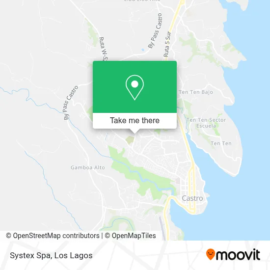 Systex Spa map