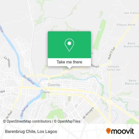 Barenbrug Chile map