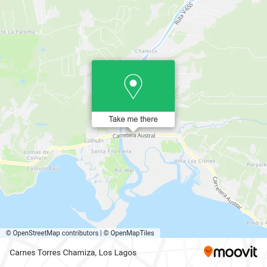 Carnes Torres Chamiza map