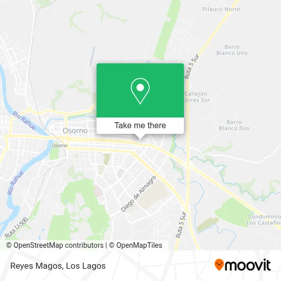 Reyes Magos map
