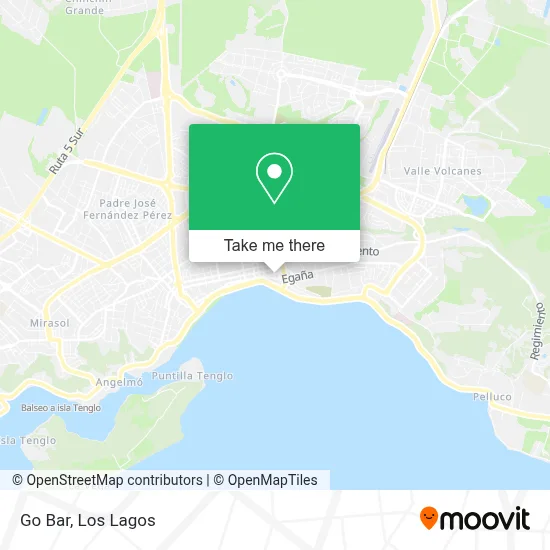 Go Bar map