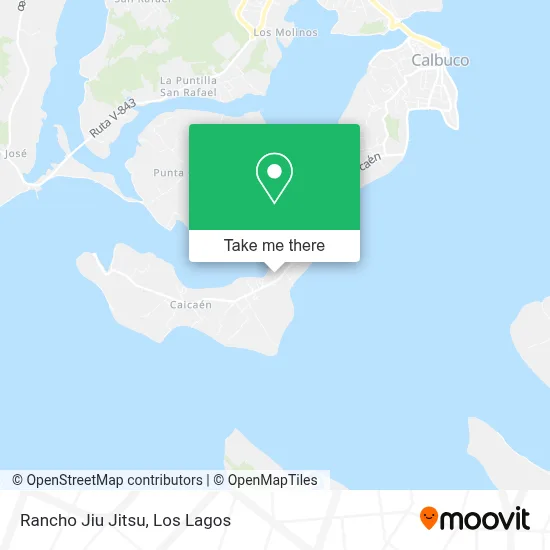 Rancho Jiu Jitsu map