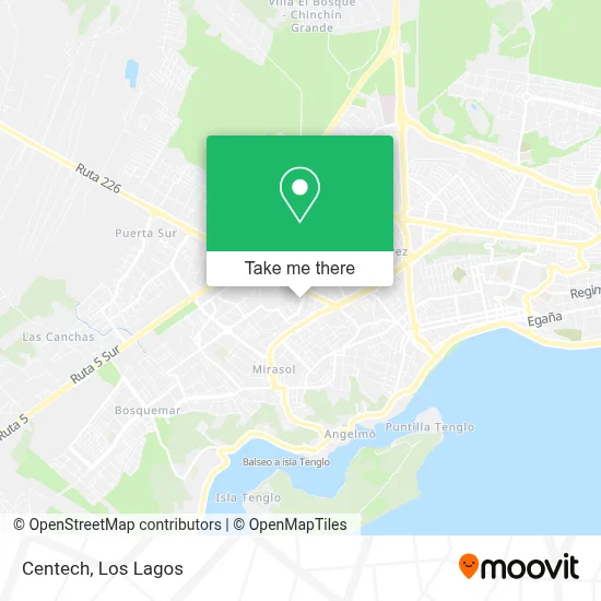 Centech map
