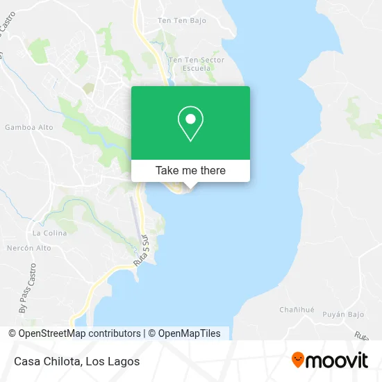 Casa Chilota map